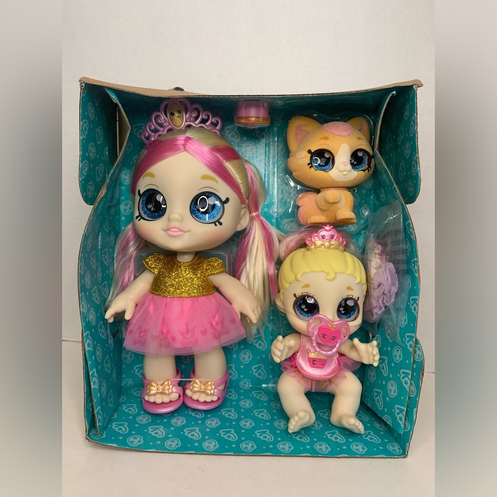 Kindi Kids Tiara Sisters And Kitten Pack